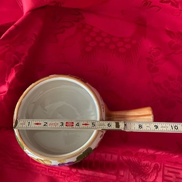 Vintage large handled bowls Made in Portugal for FTD - Picture 4 of 8